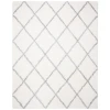 Safavieh Fontana Shag  Cream / Grey FNT815 8 ft. X 10 ft. Rectangle Rug