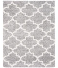Safavieh Fontana Shag  Grey / Cream FNT818 5 ft. 3 in. X 7 ft. 6 in. Rectangle Rug