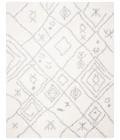 Safavieh Fontana Shag  Cream / Grey FNT836 8 ft. X 10 ft. Rectangle Rug