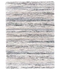 Safavieh Fontana Shag  Ivory / Grey FNT842 2 ft. 3 in. X 12 ft. Runner Rug
