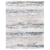 Safavieh Fontana Shag  Ivory / Grey FNT842 3 ft. X 3 ft. Square Rug