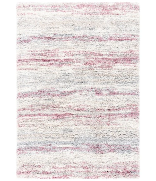 Safavieh Fontana Shag  Ivory / Pink FNT842 9 ft. X 12 ft. Rectangle Rug
