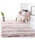 Safavieh Fontana Shag  Ivory / Pink FNT842 9 ft. X 12 ft. Rectangle Rug