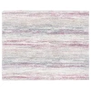 Safavieh Fontana Shag  Ivory / Pink FNT842 5 ft. 3 in. X 5 ft. 3 in. Square Rug