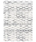 Safavieh Fontana Shag  Ivory / Grey FNT845 2 ft. 3 in. X 12 ft. Runner Rug