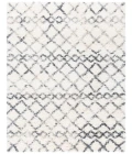 Safavieh Fontana Shag  Ivory / Grey FNT845 10 ft. X 14 ft. Rectangle Rug