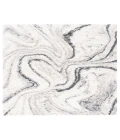 Safavieh Fontana Shag  Ivory / Grey FNT848 8 ft. X 8 ft. Square Rug