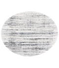 Safavieh Fontana Shag  Ivory / Grey FNT850 6 ft. 7 in. X 6 ft. 7 in. Round Rug