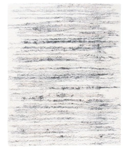 Safavieh Fontana Shag  Ivory / Grey FNT850 10 ft. X 10 ft. Square Rug