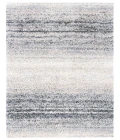 Safavieh Fontana Shag  Ivory / Grey FNT852 3 ft. X 3 ft. Square Rug