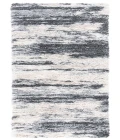 Safavieh Fontana Shag  Grey / Ivory FNT853 2 ft. 3 in. X 6 ft. Runner Rug