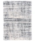 Safavieh Fontana Shag  Grey / Ivory FNT856 2 ft. 3 in. X 12 ft. Runner Rug