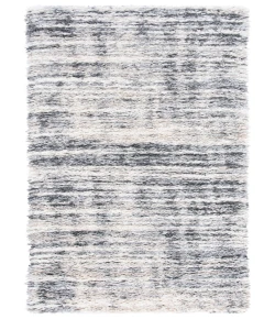 Safavieh Fontana Shag  Grey / Ivory FNT856 2 ft. 3 in. X 12 ft. Runner Rug