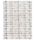 Safavieh Fontana Shag  Grey / Ivory FNT868 2 ft. 3 in. X 8 ft. Runner Rug