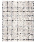 Safavieh Fontana Shag  Grey / Ivory FNT868 3 ft. X 5 ft. Rectangle Rug