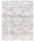 Safavieh Fontana Shag  Ivory / Grey FNT881 8 ft. X 10 ft. Rectangle Rug
