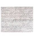 Safavieh Fontana Shag  Ivory / Grey FNT881 6 ft. 7 in. X 6 ft. 7 in. Square Rug