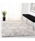 Safavieh Fontana Shag  Grey / Ivory FNT886 5 ft. 3 in. X 7 ft. 6 in. Rectangle Rug
