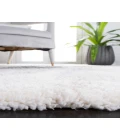 Safavieh Fontana Shag  Grey / Ivory FNT894 5 ft. 3 in. X 7 ft. 6 in. Rectangle Rug