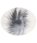 Safavieh Fontana Shag  Grey / Ivory FNT894 8 ft. X 8 ft. Round Rug