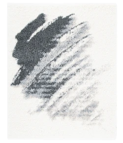 Safavieh Fontana Shag  Grey / Ivory FNT896 6 ft. 7 in. X 6 ft. 7 in. Square Rug