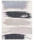 Safavieh Fontana Shag  Grey / Ivory FNT898 3 ft. X 5 ft. Rectangle Rug