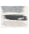 Safavieh Fontana Shag  Grey / Ivory FNT898 5 ft. 3 in. X 5 ft. 3 in. Square Rug