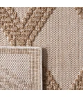 Safavieh Global Beige / Brown GLB226 9 ft. X 12 ft. Rectangle Rug