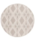 Safavieh Global Beige / Ivory GLB420 6 ft. 7 in. X 6 ft. 7 in. Round Rug