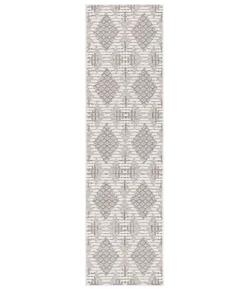 Safavieh Global Grey / Ivory GLB420 2 ft. 2 in. X 8 ft. Runner Rug