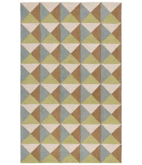 Safavieh Genre Beige / Green GRE103 8 ft. X 10 ft. Rectangle Rug