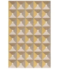 Safavieh Genre Grey / Gold GRE104 6 ft. X 9 ft. Rectangle Rug