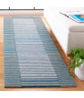 Safavieh Genre Blue / Ivory GRE201 2 ft. 3 in. X 8 ft. Runner Rug