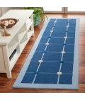 Safavieh Genre Blue / Beige GRE205 2 ft. 3 in. X 8 ft. Runner Rug