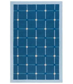 Safavieh Genre Blue / Beige GRE205 4 ft. X 6 ft. Rectangle Rug