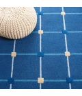 Safavieh Genre Blue / Beige GRE205 2 ft. 3 in. X 8 ft. Runner Rug