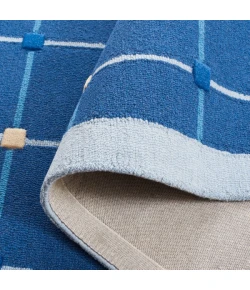 Safavieh Genre Blue / Beige GRE205 2 ft. 3 in. X 8 ft. Runner Rug