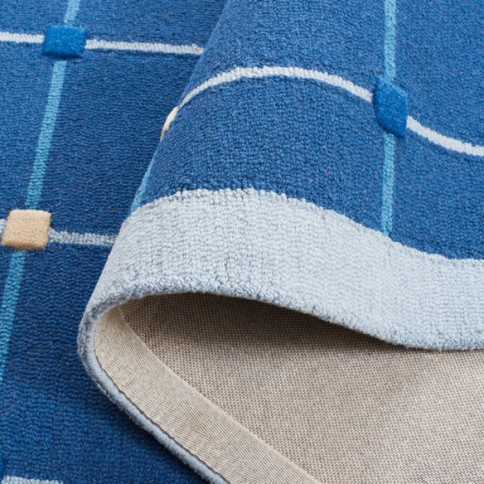Safavieh Genre Blue / Beige GRE205 2 ft. 3 in. X 8 ft. Runner Rug