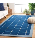 Safavieh Genre Blue / Beige GRE205 4 ft. X 6 ft. Rectangle Rug