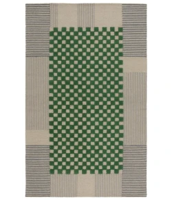 Safavieh Genre Grey / Green GRE207 6 ft. X 9 ft. Rectangle Rug