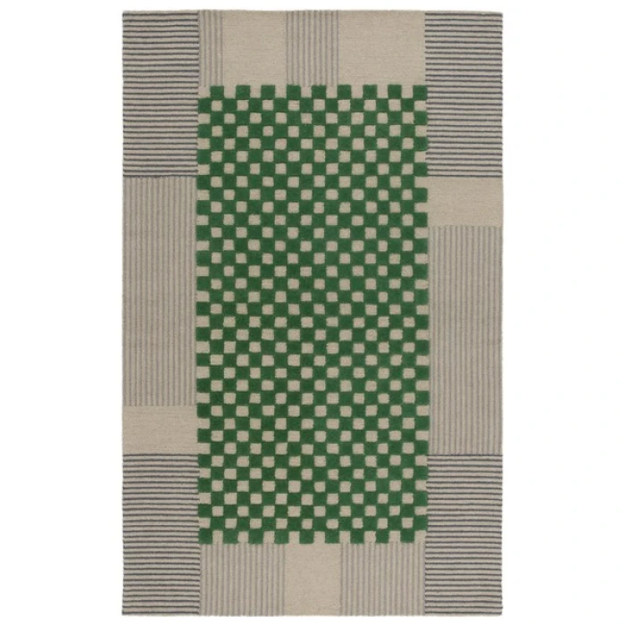 Safavieh Genre Grey / Green GRE207 6 ft. X 9 ft. Rectangle Rug
