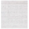 Safavieh Hanna Ivory / Light Grey HAN100 6 ft. 7 in. X 6 ft. 7 in. Square Rug