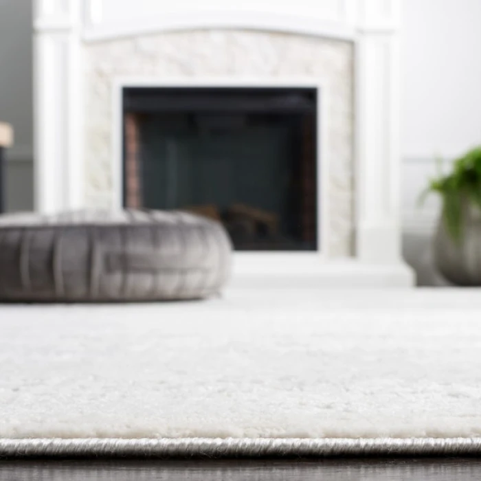 Safavieh Hanna Ivory / Light Grey HAN101 2 ft. X 8 ft. Runner Rug