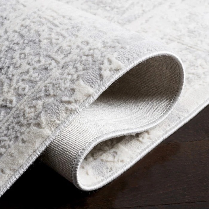 Safavieh Hanna Ivory / Light Grey HAN101 2 ft. X 8 ft. Runner Rug