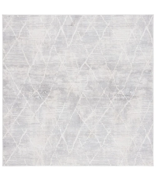 Safavieh Hanna Ivory / Light Grey HAN106 6 ft. 7 in. X 6 ft. 7 in. Square Rug