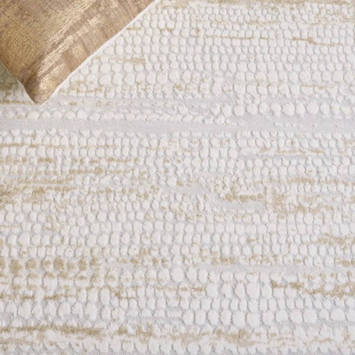 Safavieh Hanna Grey Ivory / Beige HAN108 6 ft. 7 in. X 6 ft. 7 in. Round Rug