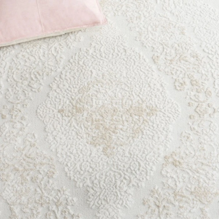 Safavieh Hanna Taupe / Ivory HAN109 5 ft. 3 in. X 7 ft. 6 in. Rectangle Rug
