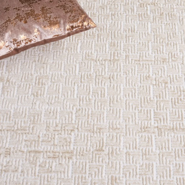Safavieh Hanna Beige / Ivory HAN110 5 ft. 3 in. X 7 ft. 6 in. Rectangle Rug