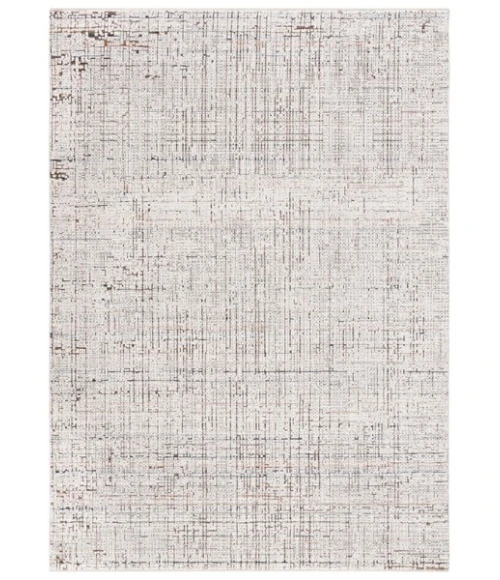 Safavieh Harlow Ivory Grey / Rust HAR101 4 ft. X 6 ft. Rectangle Rug