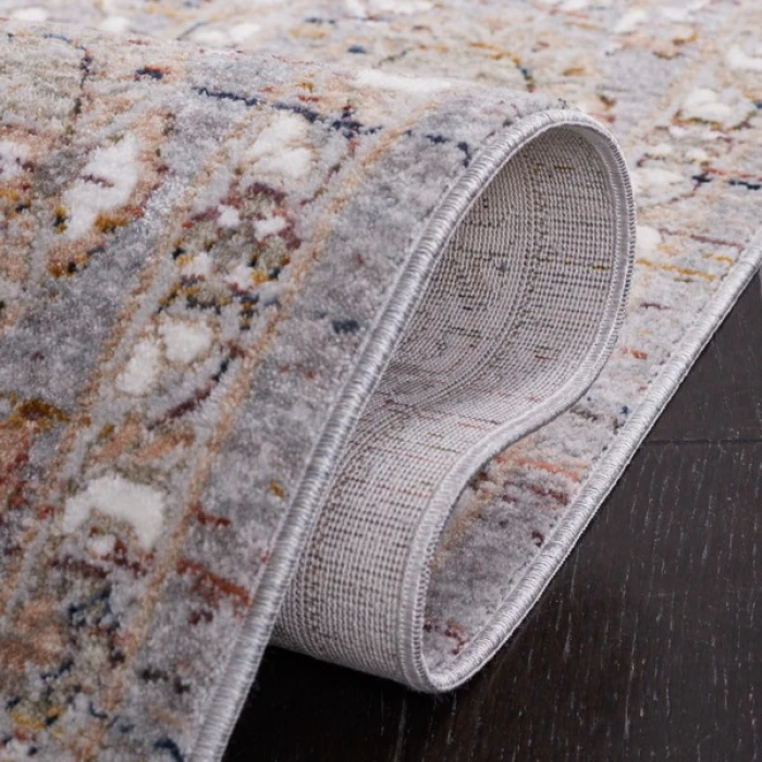 Safavieh Harlow Ivory Grey / Sage HAR102 6 ft. 3 in. X 6 ft. 3 in. Square Rug